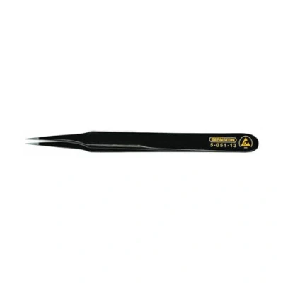 Image de Bernstein 5 051 13 Pince CMS droite avec revêtement ESD 115 mm