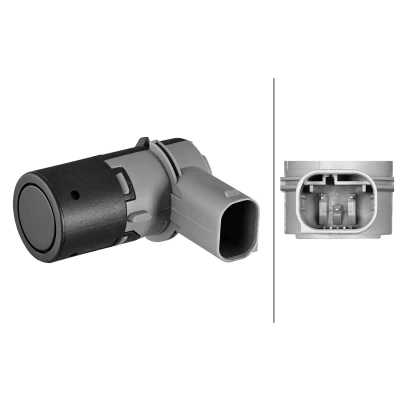 Image de HELLA 6PX 358 270 361 Capteurs De Recul avant, arrière Récepteur à ultrasons BMW: X5, 5 Berline, X3, MINI: 3/5 portes, Cabriolet