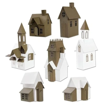 Image de Sizzix Village Collection by Tim Holtz, 665564, multicolore, taille unique