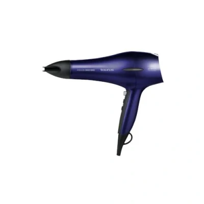 Image de Taurus Fashion 3000 Ionic Sèche cheveux 2200W, 2 vitesses, 3 températures, Bouton d&#039;air froid, Moteur AC, Technologie Ionique anti frisottis, Concentrateur et diffuseur, Bleu