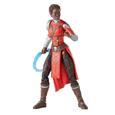Image de Marvel Hasbro Legends Series Black Panther Legacy Collection, Figurine de Collection Marvel&#039;s Nakia 15 cm et 2 Accessoires F5974 Multicolore