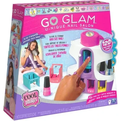 Image de COOL MAKER GO GLAM U NIQUE NAIL SALON Machine à Manucure et Pédicure 250 ongles 120 Motifs 3 Vernis 1 Sèche Rangement Fun Facile Kit de loisirs créatifs Jouet Enfant 8 Ans +