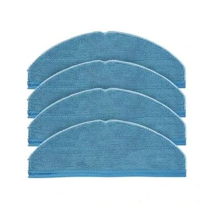 Image de Philips Homerun lingettes pour Robots Aspiration/Nettoyage 7000. 4 en Microfibre lavables et réutilisables. Compatible avec : XU7100/01, XU7100/02, XU7000/01, XU7000/02. (XV1470/00)