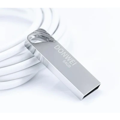 Image de Cle USB Clé 64 Go Clés Flash Drive, Clef 2.0 Portable Memory Stick, Stockage Externe pour Les Fichiers de Musique et Photos. Lecteur Rapide avec Voiture Ordinateur TV Autoradio