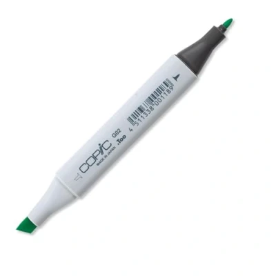 Image de COPIC Classic G02, Spectrum Green, marqueur Twin avec Une Pointe Moyenne et Fine