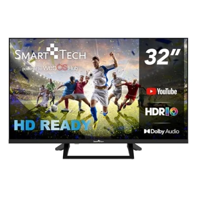 Image de Smart Tech TV LED HD 32 (80 cm) Web OS 32HW01V1 Netflix Prime Video Youtube 3xHDMI 2xUSB DOLBY Audio