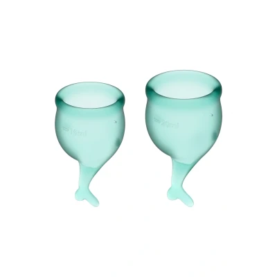 Image de Coupes Menstruelles Satisfyer Feel Secure Vert
