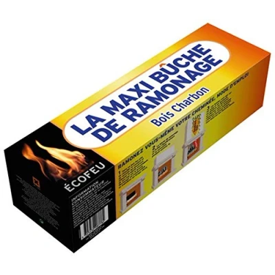 Image de EN STOCK/MAXI BUCHE DE RAMONAGE POUR RAMONER CHEMINEE PAR LE FEU