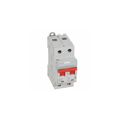 Image de 406528 Interrupteur sectionneur bipolaire 2P 63A 2 modules Auxiliarisable Legrand DX3 IS