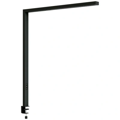 Image de Lampe de table LED MAULsirius, noir, pied à pince