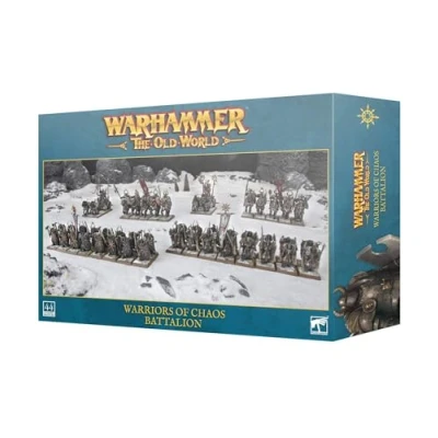 Image de Games Workshop Warhammer The Old World Battalion: Warriors of Chaos (Army Box)