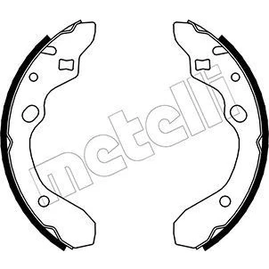 Image de Jeu de mâchoires frein à disque METELLI 53 0210