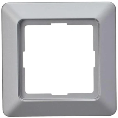 Image de Kopp Plaque de finition 1 compartiment en acier avec interrupteur