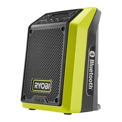 Image de RYOBI ONE+ RRDAB18 0 Radio Bluetooth sans fil 18 V (fonction DAB, portée de diffusion musique max. 25 m, puissance sortie 1 x 10 W, batterie ni chargeur)