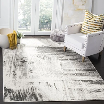 Image de Safavieh Adirondack ADR133 Tapis d&#039;intérieur Moderne et Abstrait pour Salon, Chambre à Coucher ou Tout Espace intérieur 122 x 183 cm
