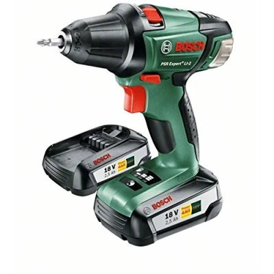 Image de Bosch bricolage 060397330t psr Expert + (18 V) (2 bat.) Visseuse sans fil avec batterie au lithium