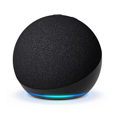 Image de Echo Dot (5e génération, modèle 2022) Enceinte connectée Bluetooth et Wi Fi au son puissant encore plus imposant, avec Alexa Anthracite