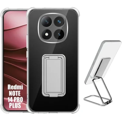 Image de Coque pour Xiaomi Redmi Note 14 Pro+ 5G/Note Pro Plus 5G avec Support Pliable E.F.Connection®