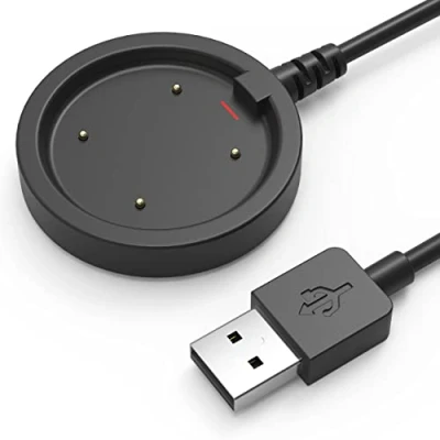 Image de PHONILLICO Chargeur Compatible avec Polar Vantage M/Vantage M2 / V/Vantage V2 Ignite/Ignite 2 Grit X/Grit X Pro Cable USB 100cm Remplacement Adaptateur Charge Montre GPS