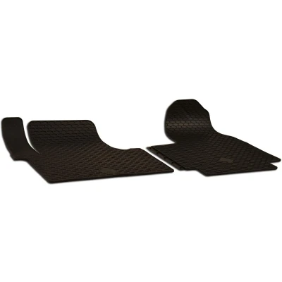 Image de WALSER 50787 Ensemble de tapis sol Caoutchouc avant 2 noir Sur mesure RENAULT: TRAFIC 3, 3 Bus, Pritsche/Fahrgestell