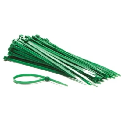 Image de COLLIERS DE SERRAGE EN NYLON 4.8 X 190MM VERT