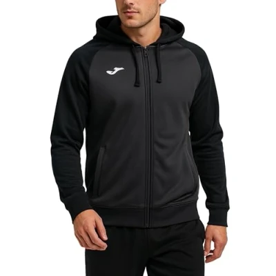 Image de Joma Academy IV Veste à Capuche Anthracite Noir, 101967.151.2XS