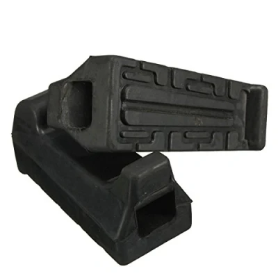 Image de C FUNN Une Paire De Repose Pieds Avant en Caoutchouc pour Yamaha Ybr 125 5Vl F7413 00