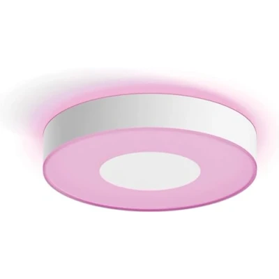 Image de Philips Hue White and Color Ambiance Plafonnier Infuse Medium, Blanc, compatible Bluetooth, fonctionne avec Alexa, Google Assistant et Apple Homekit