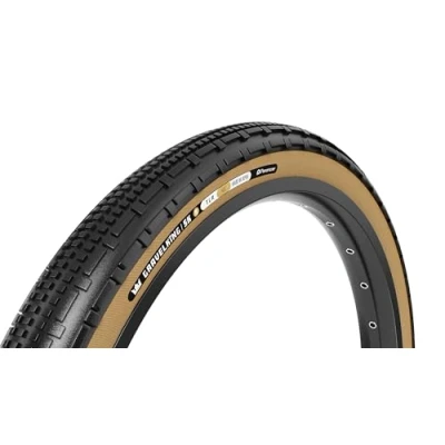 Image de Panaracer Gravelking SK R Line Pneu Unisexe, Noir/Ambre, 700X45C