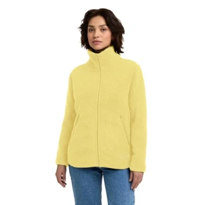 Image de Jack Wolfskin HIGH CURL Veste polaire, Femme, Taille: XL, Lemon ice
