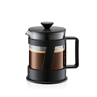 Image de Bodum 10931 01 Crema Cafetière 4 Tasses 0,5 L , Noir, Transparent