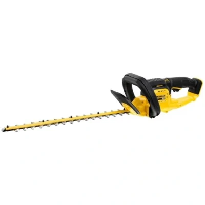Image de DEWALT Taille haies brushless XR 18V poignée multidirectionnelle lame 55cm écartement des dents 25mm coupe 75min/Charge DCMHT563N XJ