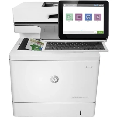 Image de HP Color LaserJet Enterprise Flow Imprimante multifonction M578c, Impression, copie, scan, fax, Impression recto verso; Chargeur automatique de documents 100 feuilles; Éco énergétique Neuf