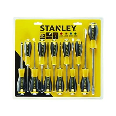 Image de STANLEY STHT0 60208 Jeu de 6 tournevis essentiels jaune, STA060212