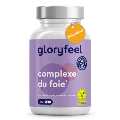 Image de Detox Foie Complexe Détox Intestin &amp; Colon, Puissant Détoxifiant, Enrichi de Spiruline, Chardon Marie, Artichaut et Curcuma, Avec Selenium, Zinc Choline, 120 Capsules, Sans Additifs, 100% Vegan