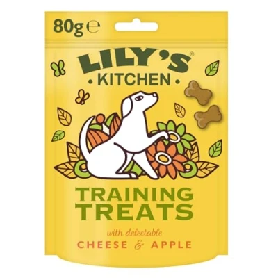Image de Lily&#039;s Kitchen Friandises d&#039;entrainement à la Pomme et au Fromage 8 x 80g