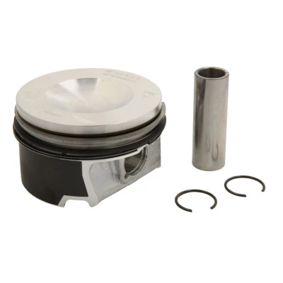 Image de NÜRAL 87 438500 00 Piston 82,5 avec porte segment, pour bielle trapézoïdale AUDI: TT Coupe, A3 Sportback, A4 B7 Avant, VOLKSWAGEN: Golf 5