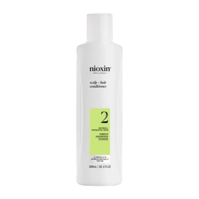 Image de NIOXIN System 2 Scalp + Hair Conditioner Après Shampoing Épaississant pour Cheveux Naturels, Chute Avancée avec Biotine et Niacinamide (300 ml)