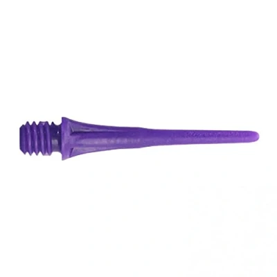 Image de Cosmo darts lot de 50 pointes fit point plus violet 2 bas 25 mm