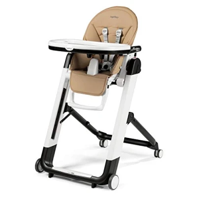 Image de Peg Perego Siesta Follow Me, chaise haute multifonctions Ultra compacte, Noyer
