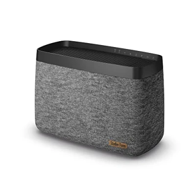 Image de Karl big humidificateur d’air de Stadler Form évaporateur puissant permettant d’humidifier des pièces atteignant 150m2, réservoir d’eau 10 litres, configurable par appli, noir
