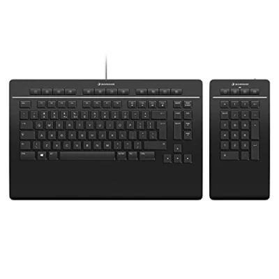 Image de Clavier d&#039;ordinateur 3dconnexion 3DX 700092 Pro avec Numpad, US International (QWERTY)