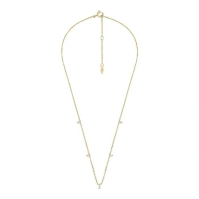 Image de Fossil Sadie Necklace Collier goldcoloured, Femme, Taille: One Size, Gold coloured