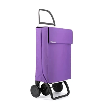 Image de Chariot de Course Rolser Jean LN 4 Roues Mauve