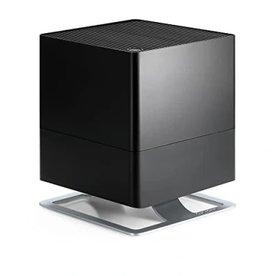 Image de Humidificateur d&#039;Air Oskar de Stadler Form, à Économie d&#039;Énergie pour des Pièces Jusqu&#039;À 50 M², avec Arrêt Automatique, Leds Intensité Variable, Très Silencieux, Noir