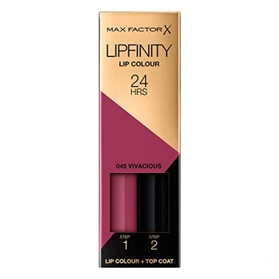 Image de Max Factor Lipfinity Rouge à Lèvre 040 Vivacious