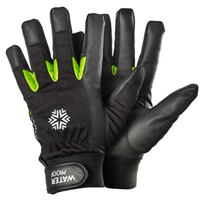Image de Ejendals Tegera 517 1 paire de gants travail isolants, imperméables et doublés pour l&#039;hiver, en chambre froide, dans congélateur, extérieur (taille S)