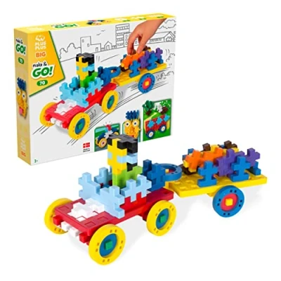 Image de PLUS BIG Make&amp;GO! Véhicules Max 70 Pcs PP3424 Basic