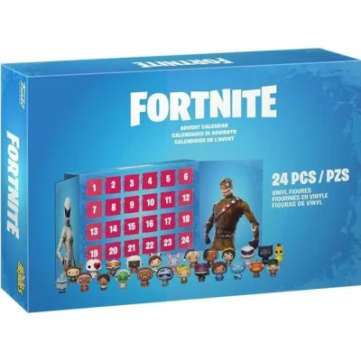 Image de Funko Advent Calendar: Fortnite 24pc Frostbite (Pint Sized Heroes) Calendrier de L&#039;avent 24 Jours Surprise Mini figurine en Vinyle à Collectionners Boîte Mystère Idée Cadeau