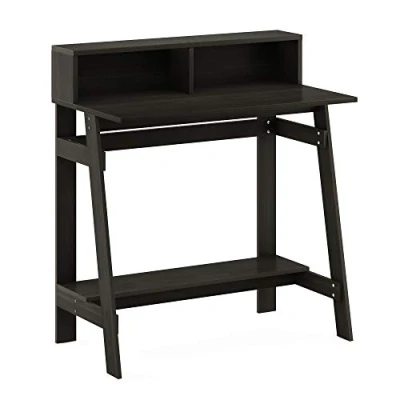 Image de Furinno Simplistic Bureaux d&#039;Ordinateur, Bois, Expresso, Taille Unique, Espresso, One Size